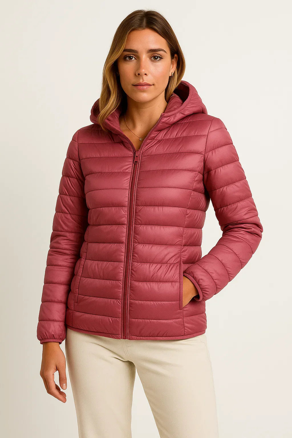 Giacca Piumino | Design Leggero con Cappuccio