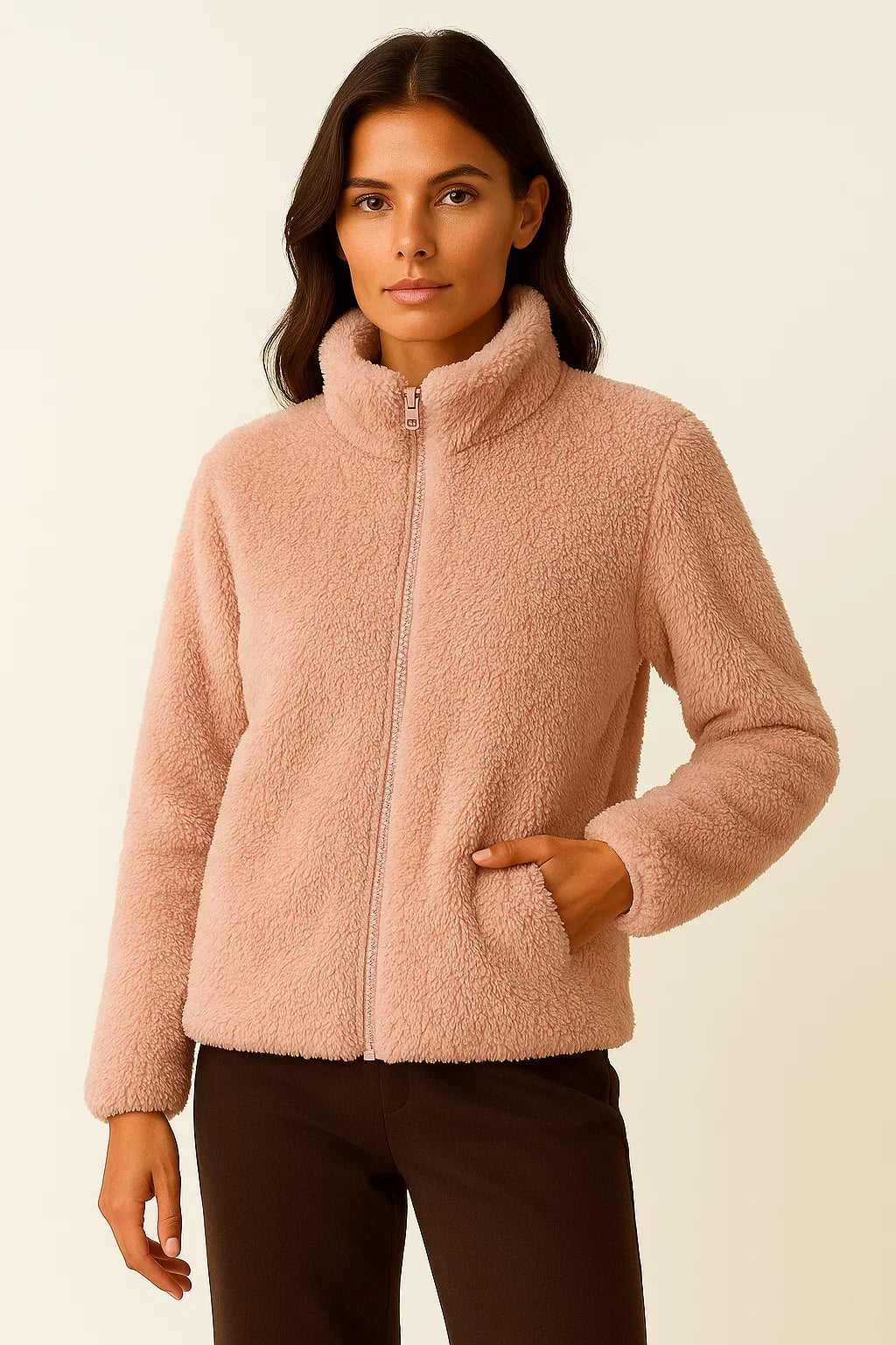 Giacca Fleece Zip | Polar Soft | Vestibilità Regolare