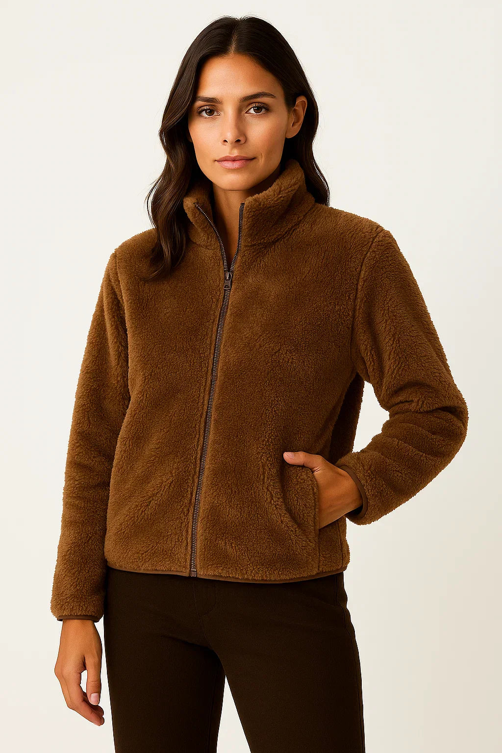 Giacca Fleece Zip | Polar Soft | Vestibilità Regolare