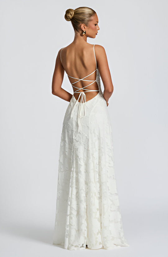 Abito Maxi Spaghetti Strap | Slim Fit Lungo