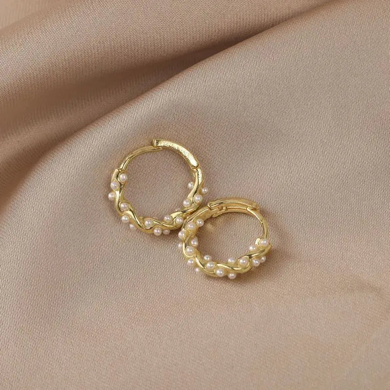 Orecchini Perla Luminosa | Design Oro Tortile