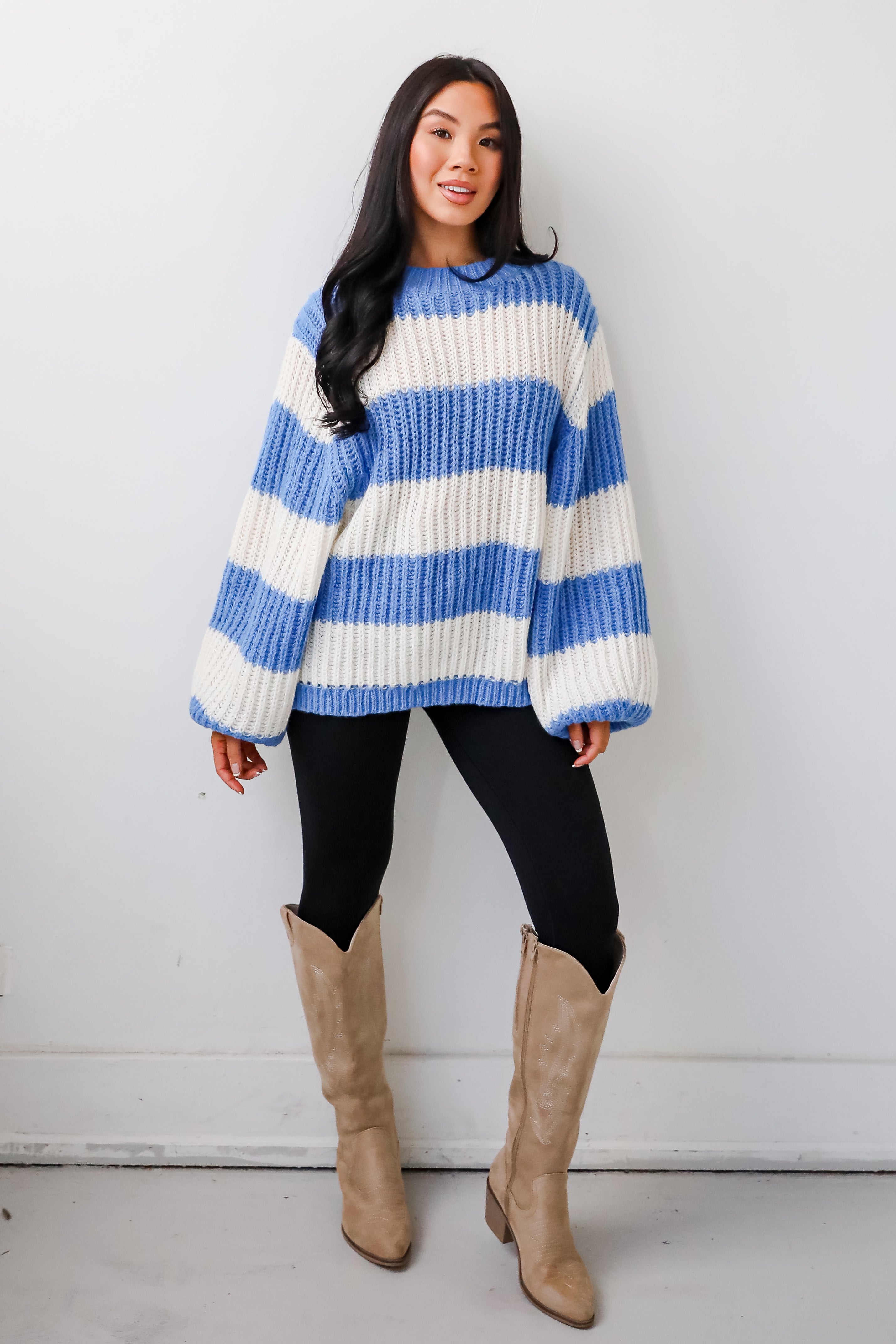 Maglione Oversized a Righe | Jersey Morbido | Vestibilità Ampia