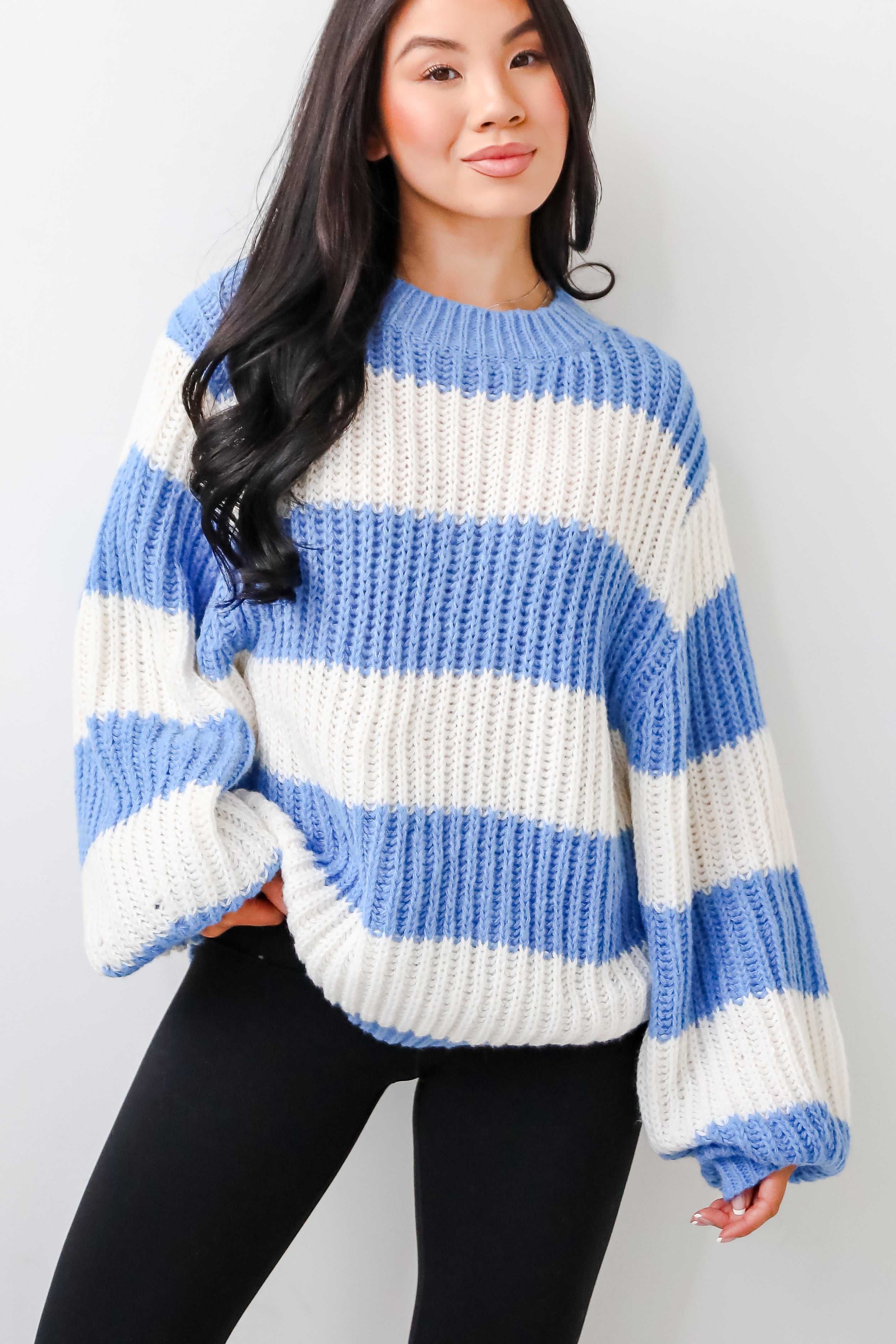 Maglione Oversized a Righe | Jersey Morbido | Vestibilità Ampia