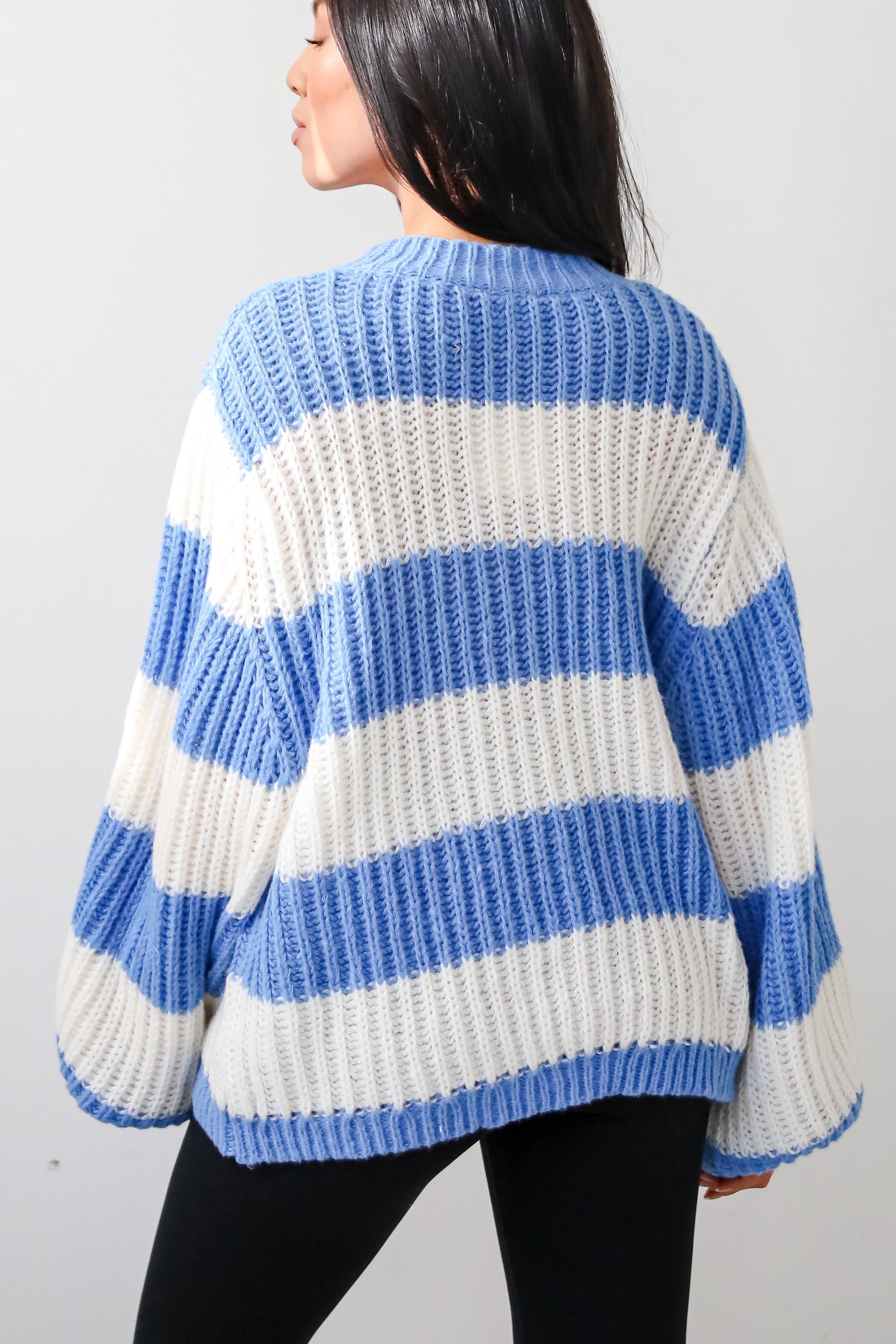 Maglione Oversized a Righe | Jersey Morbido | Vestibilità Ampia
