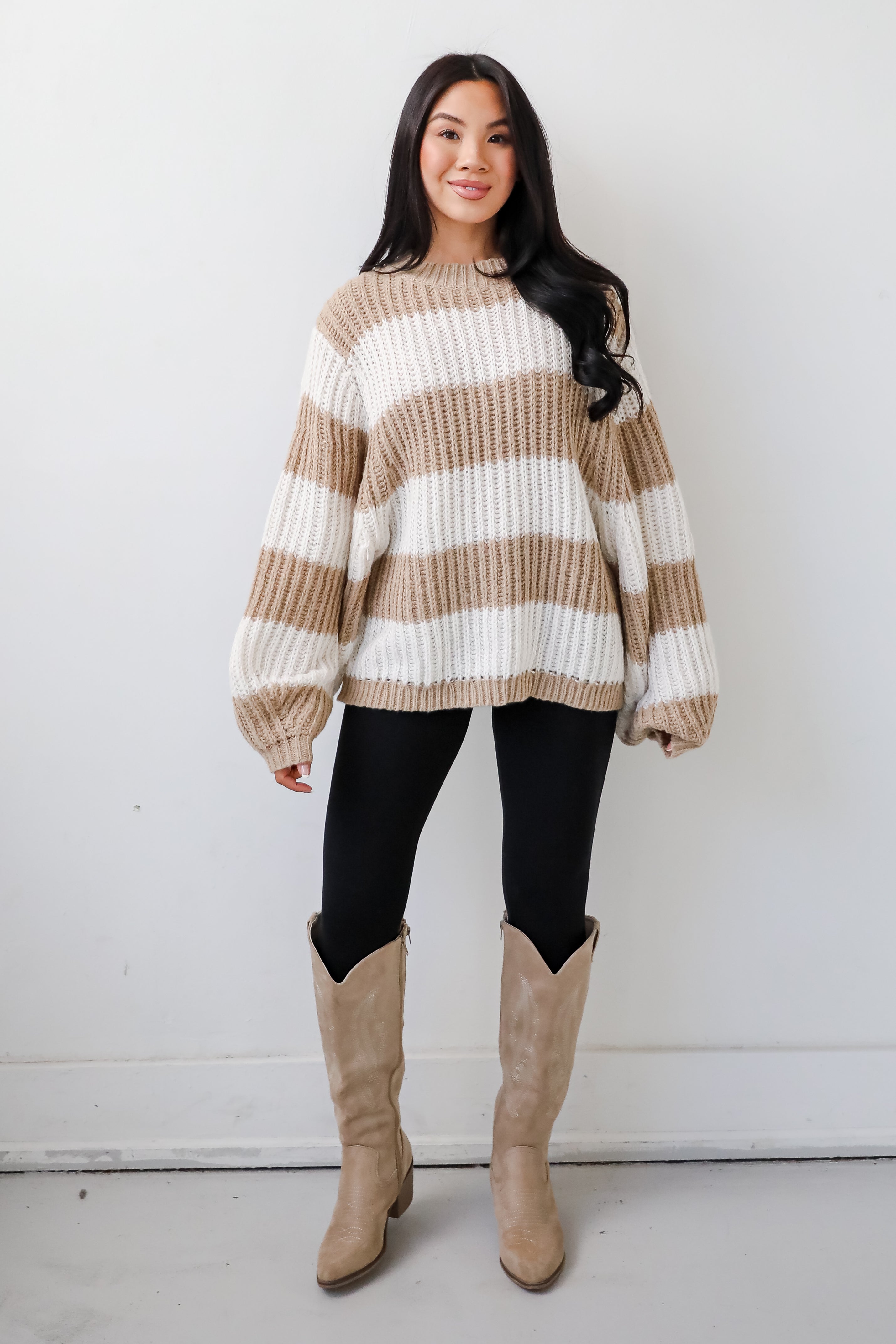 Maglione Oversized a Righe | Jersey Morbido | Vestibilità Ampia