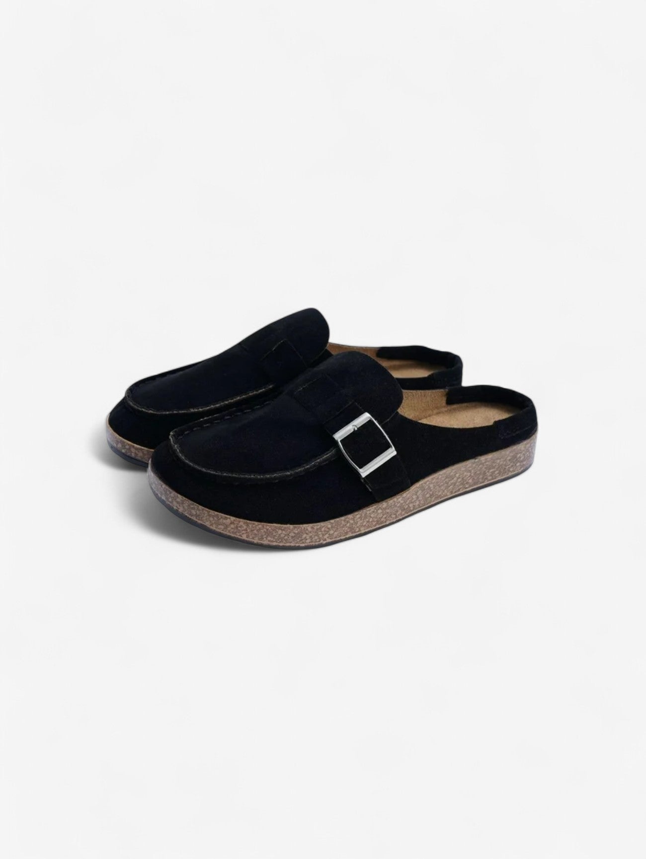 Mule Jada | Clog in Pelle Sintetica con Dettaglio Buckle