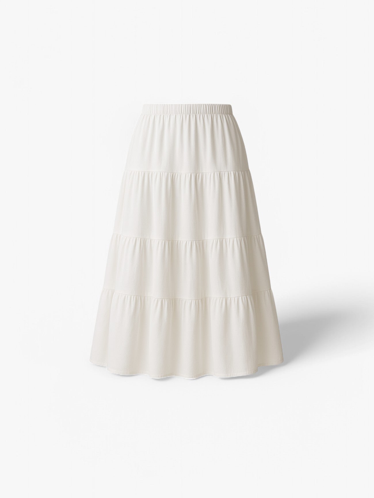Gonna Midi a Volant | Alta Vita | Silhouette A-line Estiva