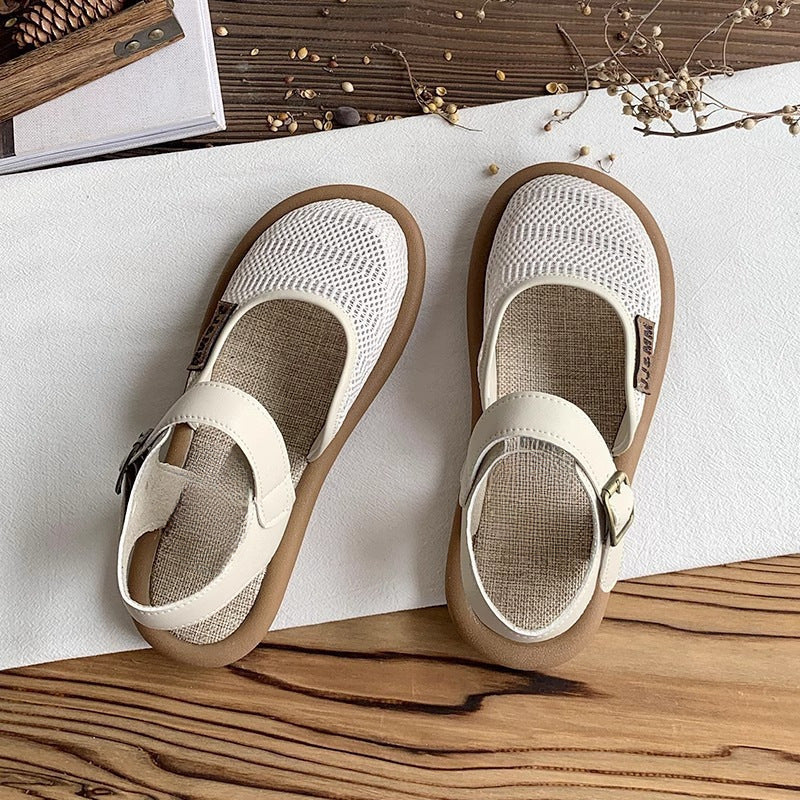 Sandal | Superiore Intrecciato con Suola Cuscinetto