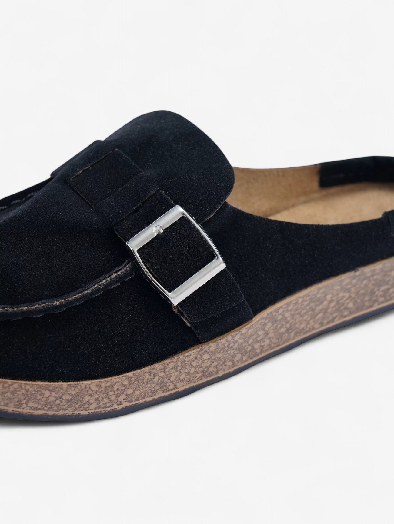 Mule Jada | Clog in Pelle Sintetica con Dettaglio Buckle