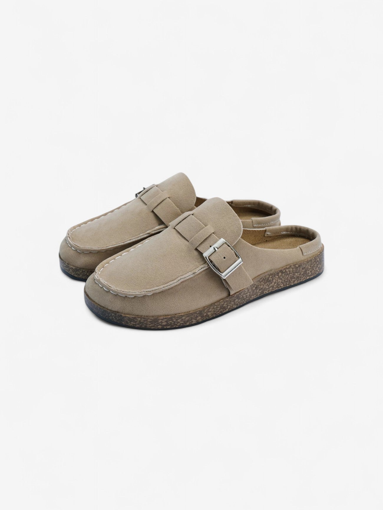 Mule Jada | Clog in Pelle Sintetica con Dettaglio Buckle