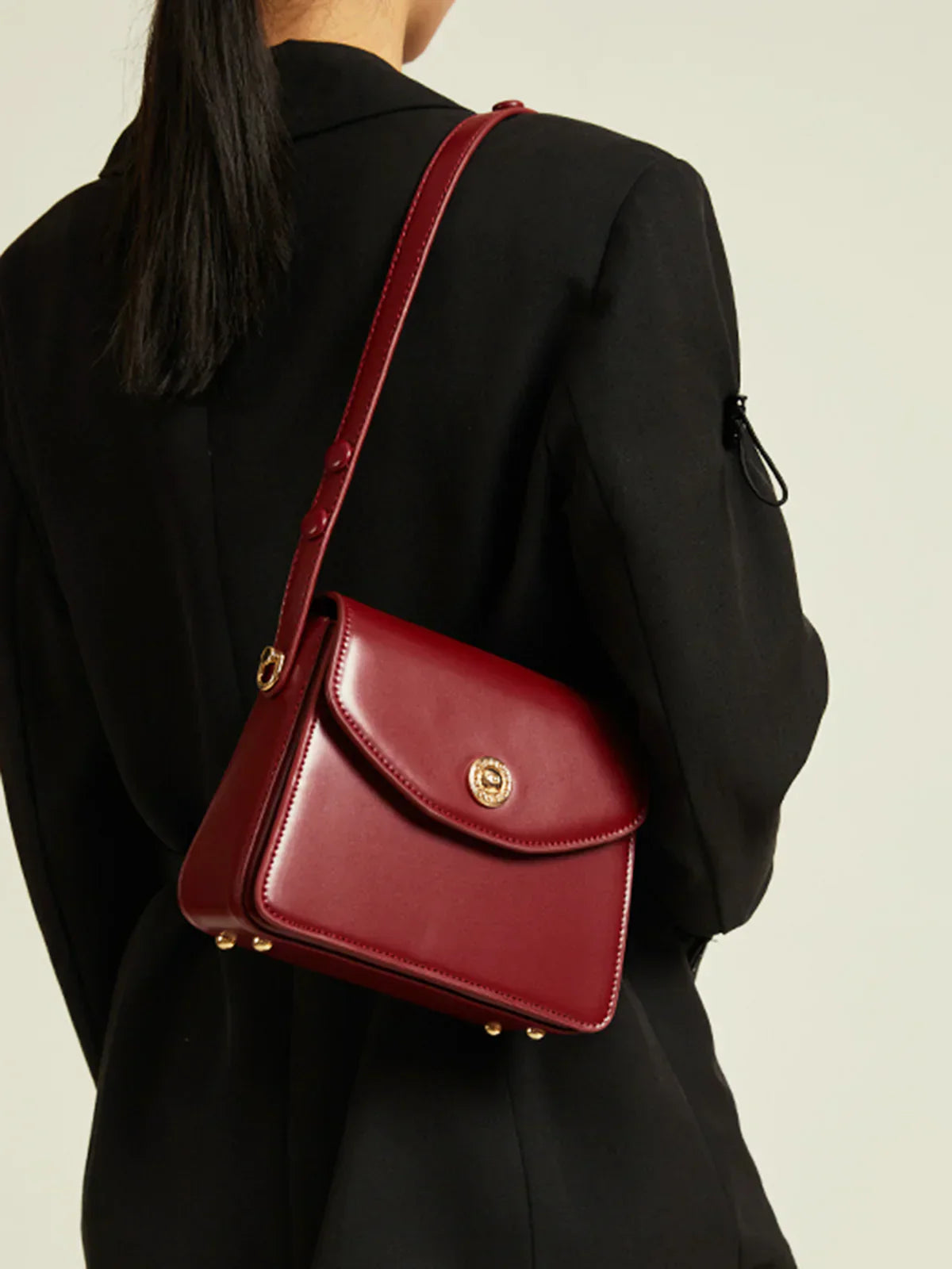 Borsa a Spalla Strutturata | Silhouette Trapezio