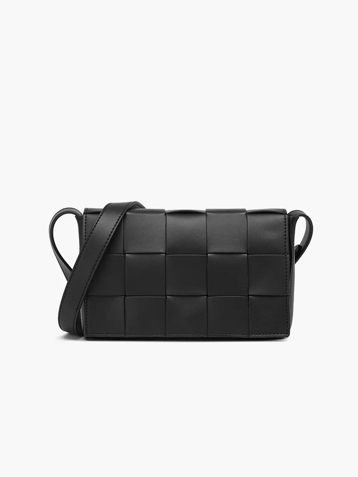 Borsa a tracolla Woven Maestria con cinturino regolabile