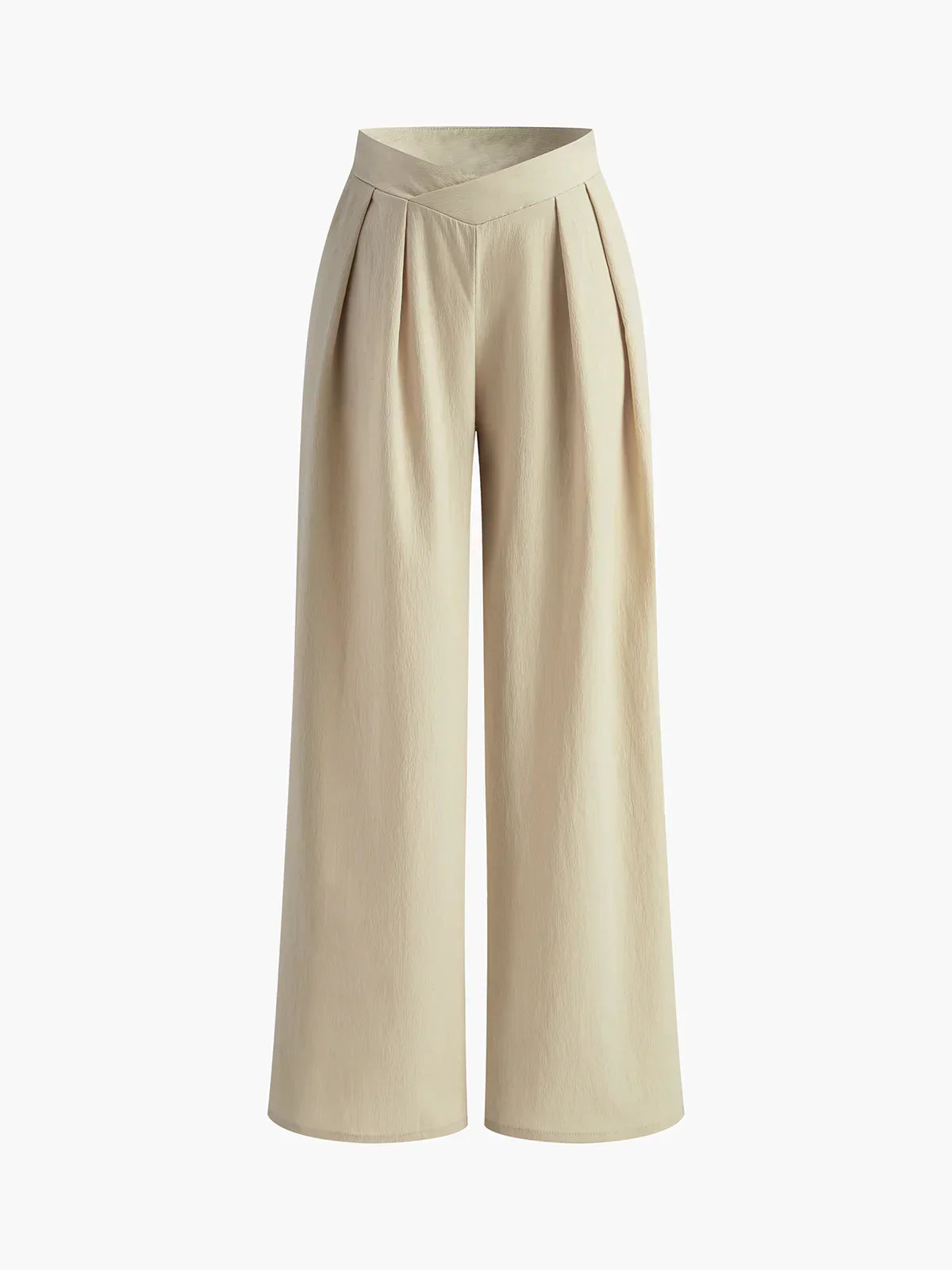 Pantaloni Largo Plissettati | Alta Vita Design Minimalista