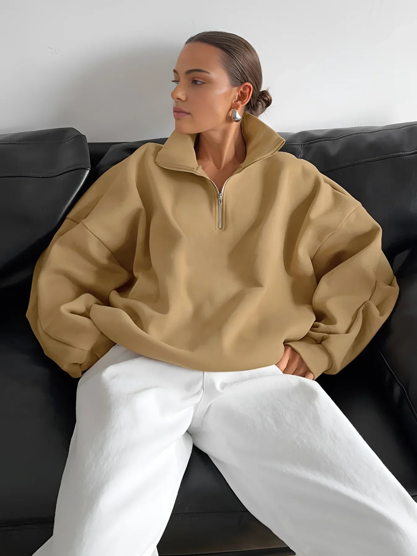 Pullover Sweatshirt Essenza | Relaxed Fit | Autunno Inverno