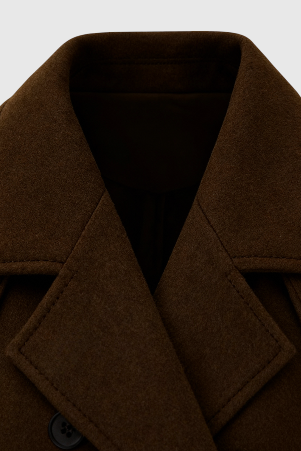 Cappotto Lungo Doppio Petto | Vita Con Cintura | Vestibilità Relaxed