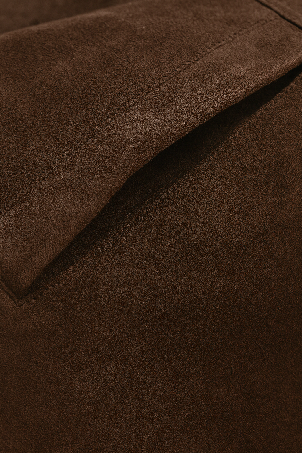 Giacca PU | Collo Rotondo | Forma Cropped | Bottoni | Fit Relaxed