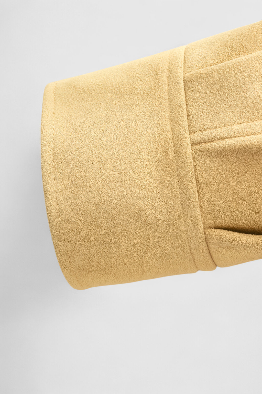 Giacca PU Collo Rotondo | Bottoni Fronte | Lunghezza Cropped | Maniche Raglan