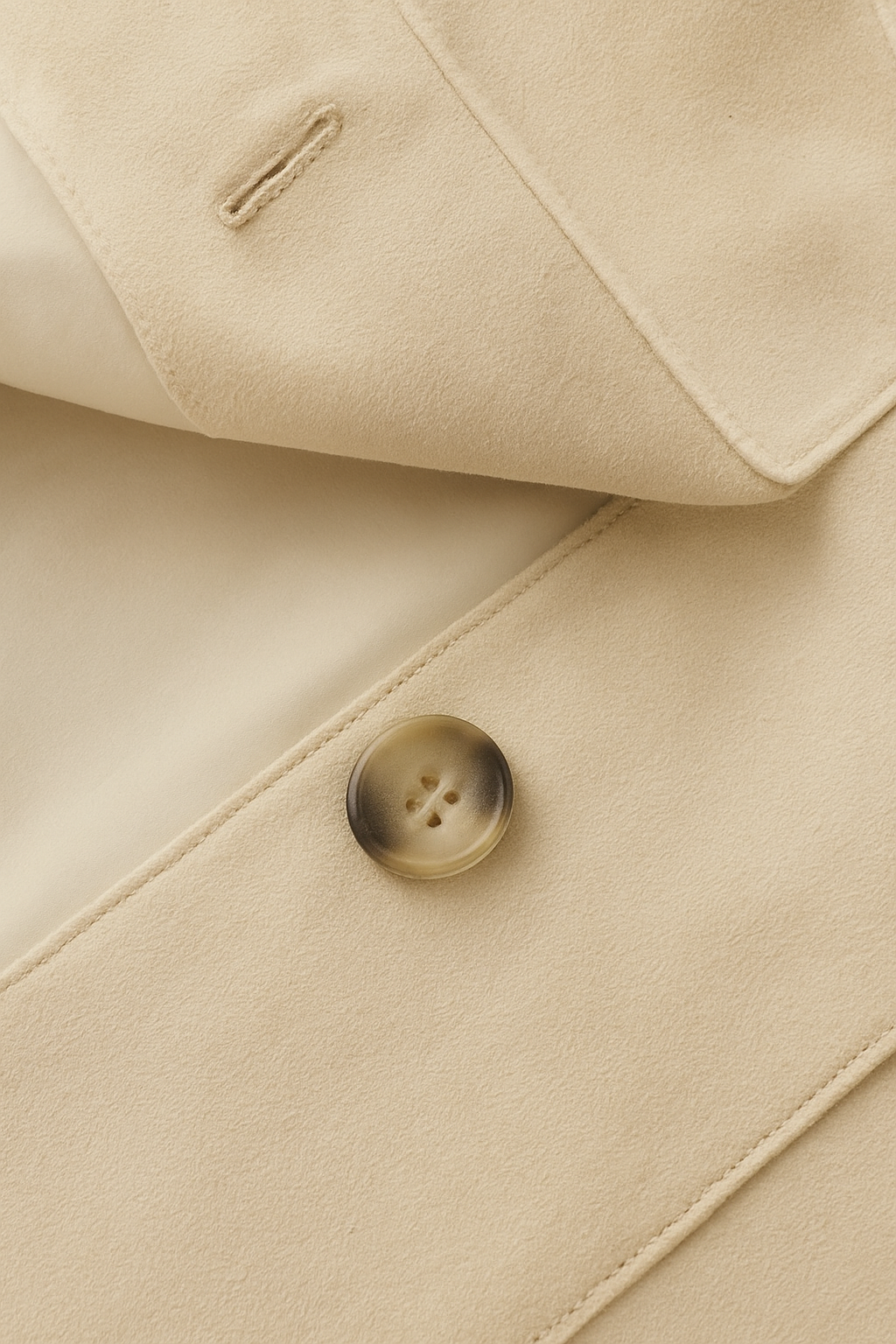 Giacca PU Collo Rotondo | Bottoni Fronte | Lunghezza Cropped | Maniche Raglan
