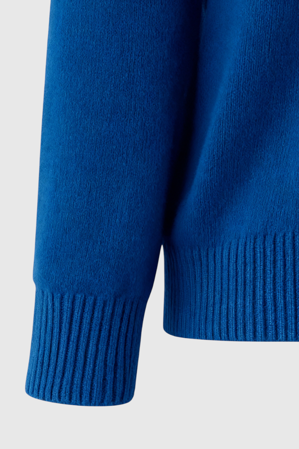 Maglione in Cashmere con Scollo a V | Maglia Lunga, Slim Fit, Finitura Senza Salti