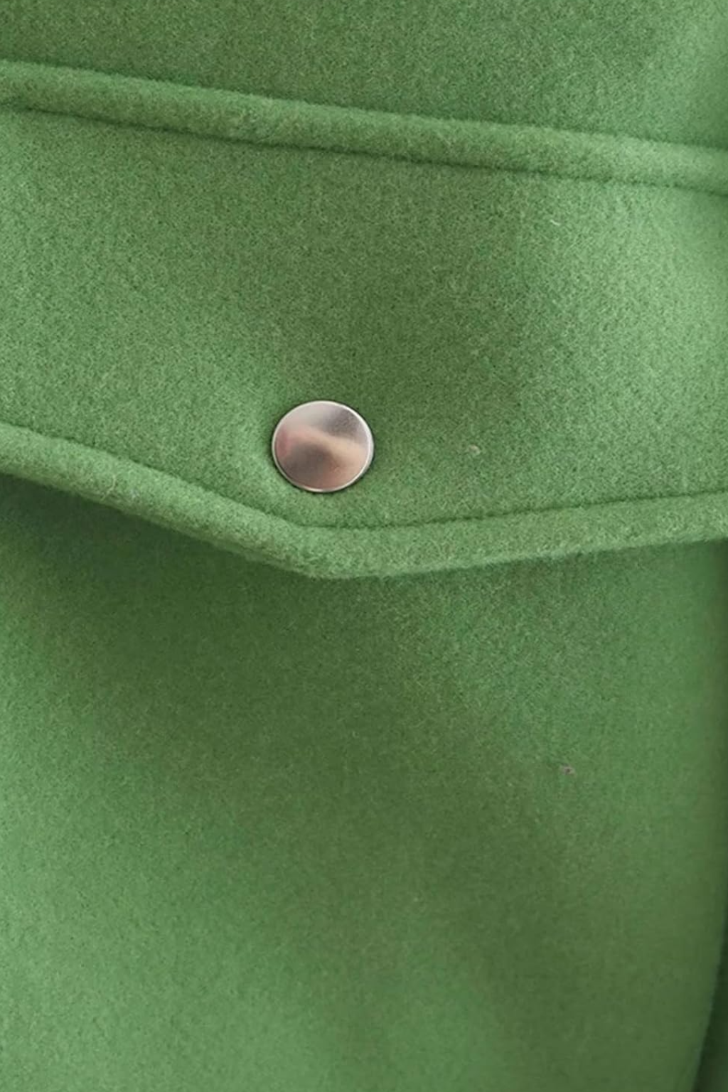 Giacca Cropped | Collo Quadrato, Dettaglio Tasche Frontali