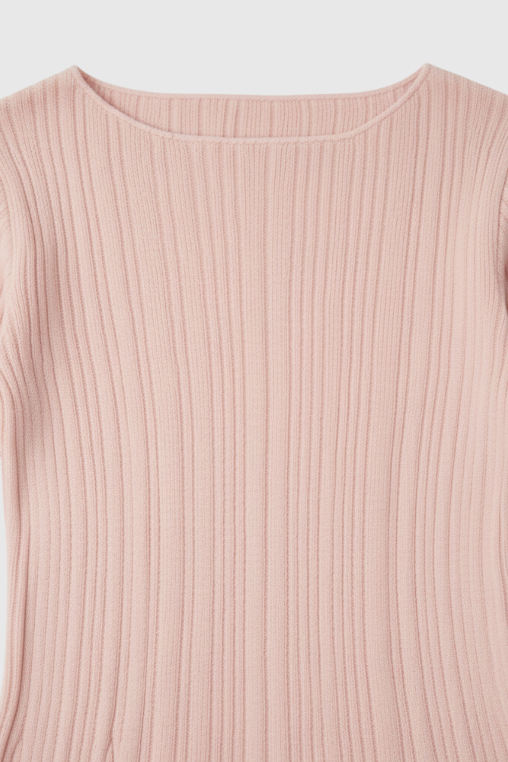 Set Top e Maxi Gonna Rib Knit | Slim Fit | Manicotto