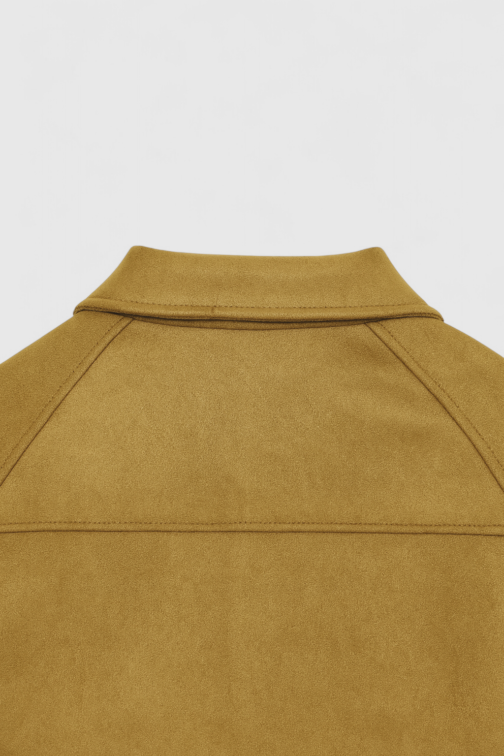 Giacca Effetto Suede | Lunghezza Cropped | Collo Ribattuto
