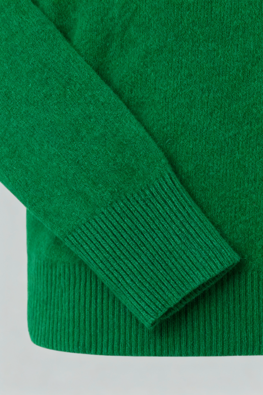 Maglione in Cashmere con Scollo a V | Maglia Lunga, Slim Fit, Finitura Senza Salti