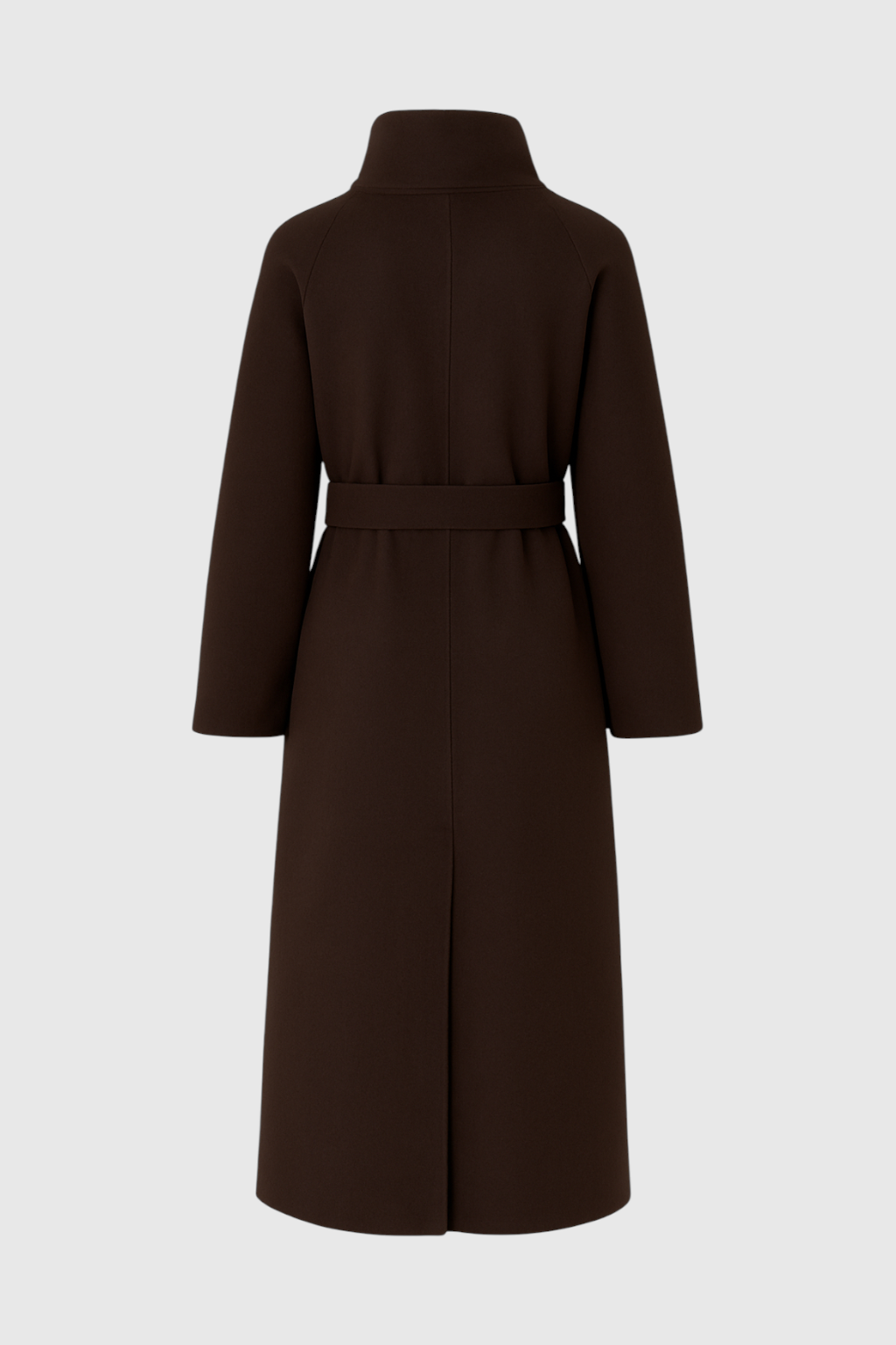 Cappotto Lungo Beltato | Single Breasted, Vestibilità Regular, Maniche Lunghe