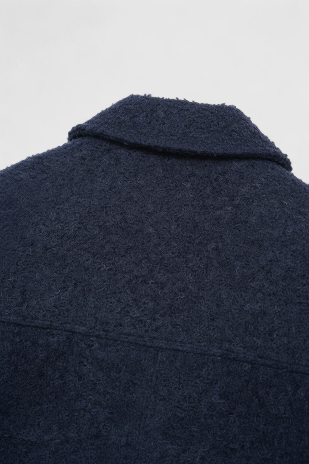 Giacca Zip Tessuta | Collo alla Collare, Cropped Fit, Dettaglio Tasca