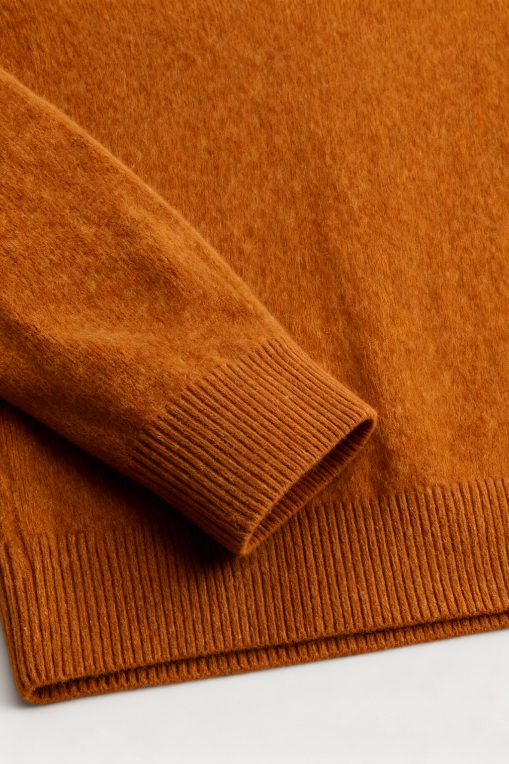 Maglione in Cashmere con Scollo a V | Maglia Lunga, Slim Fit, Finitura Senza Salti