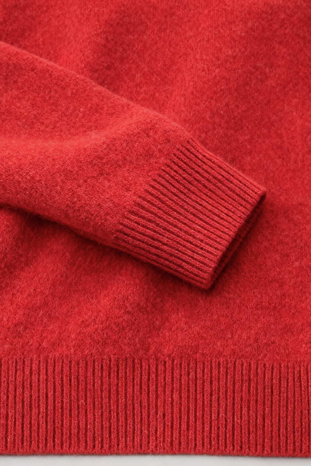 Maglione in Cashmere con Scollo a V | Maglia a Manica Lunga, Slim Fit, Finitura Senza Salti