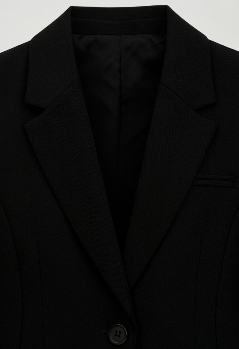 Blazer Unico Bottoni | Revers Ammorbidito | Vestibilità Relaxed