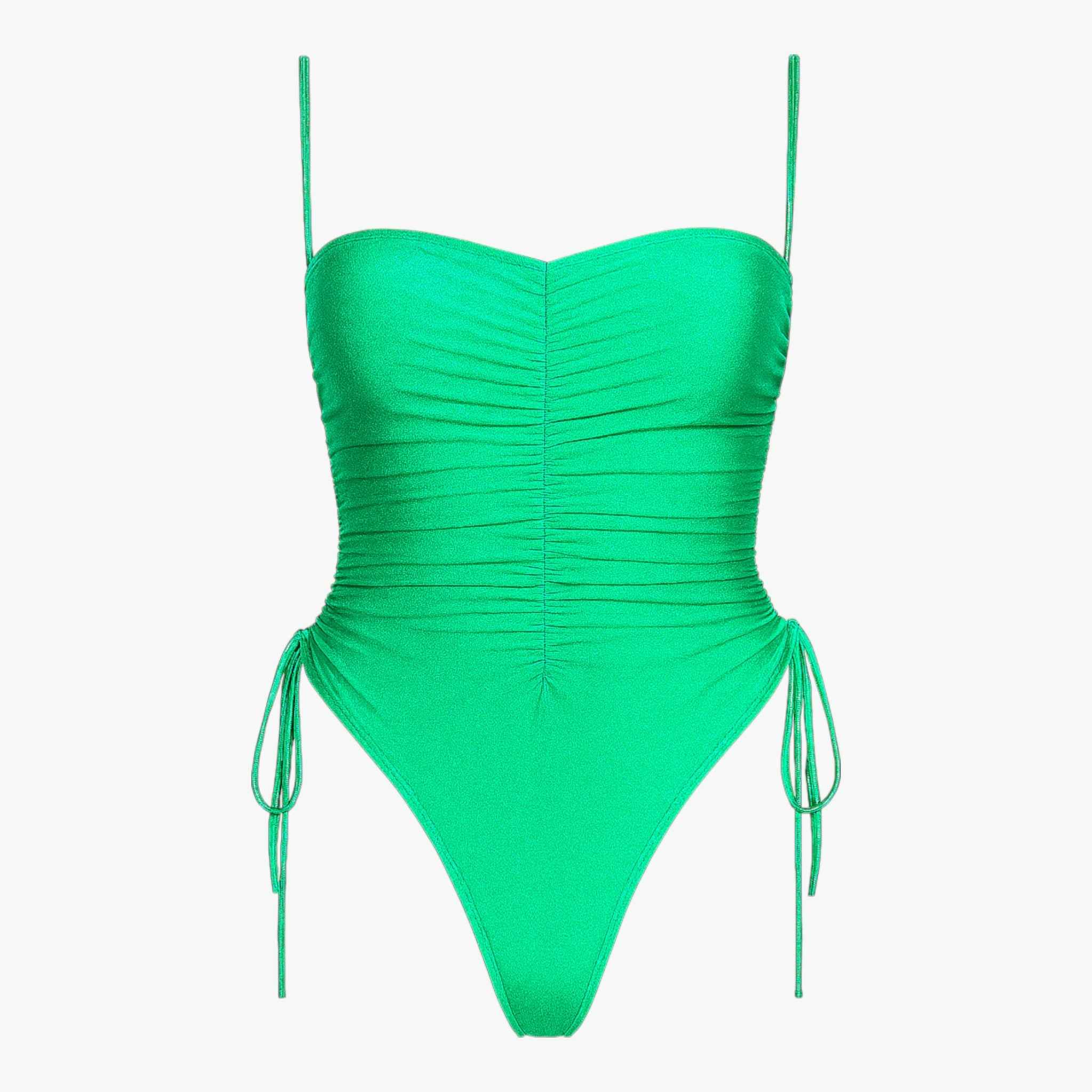Costume da Bagno Uno Piece Ruched | Spalline Regolabili e Vestibilità Modellante