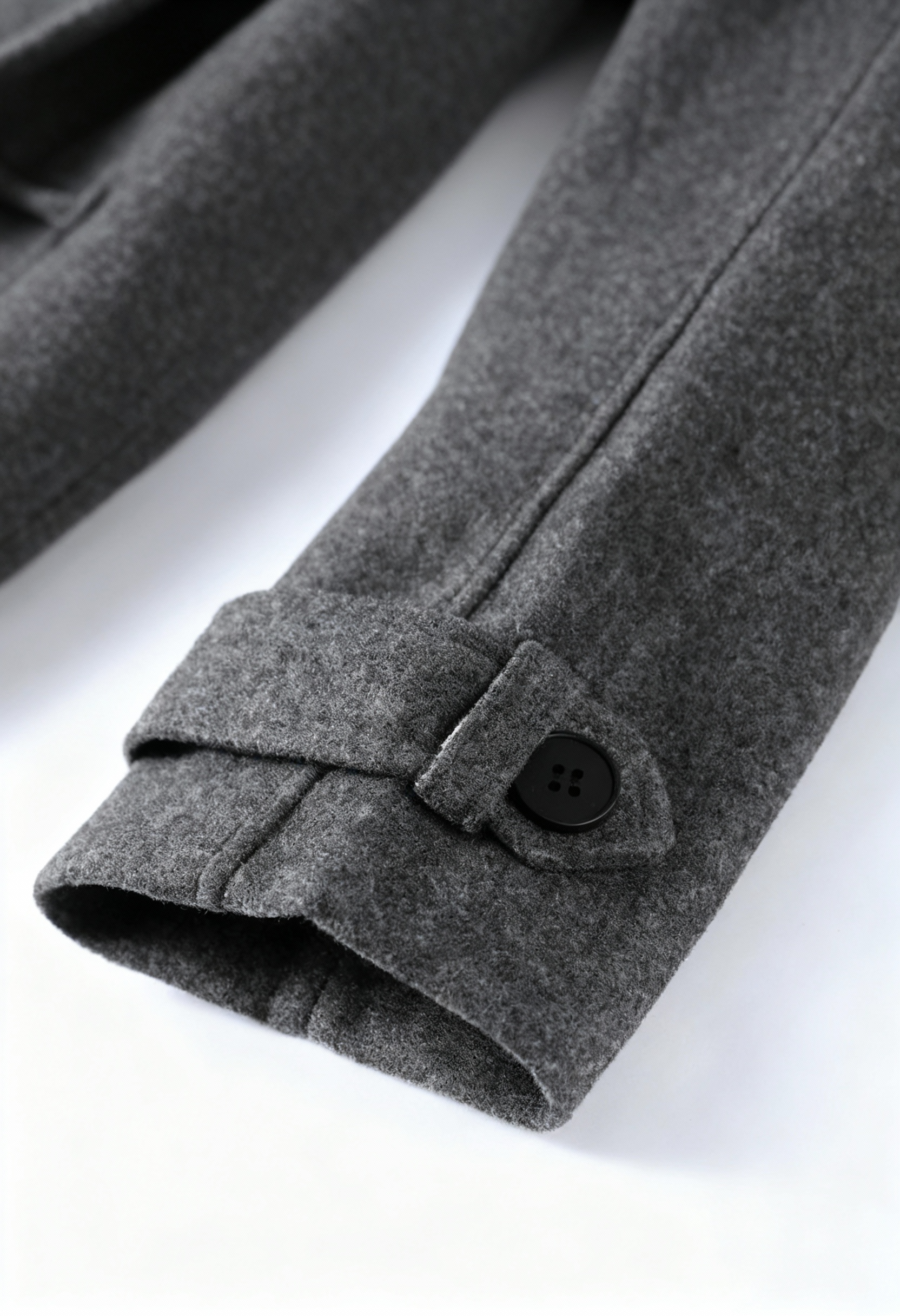Cappotto Lungo Doppiopetto | Cintura in Vita | Vestibilità Comoda