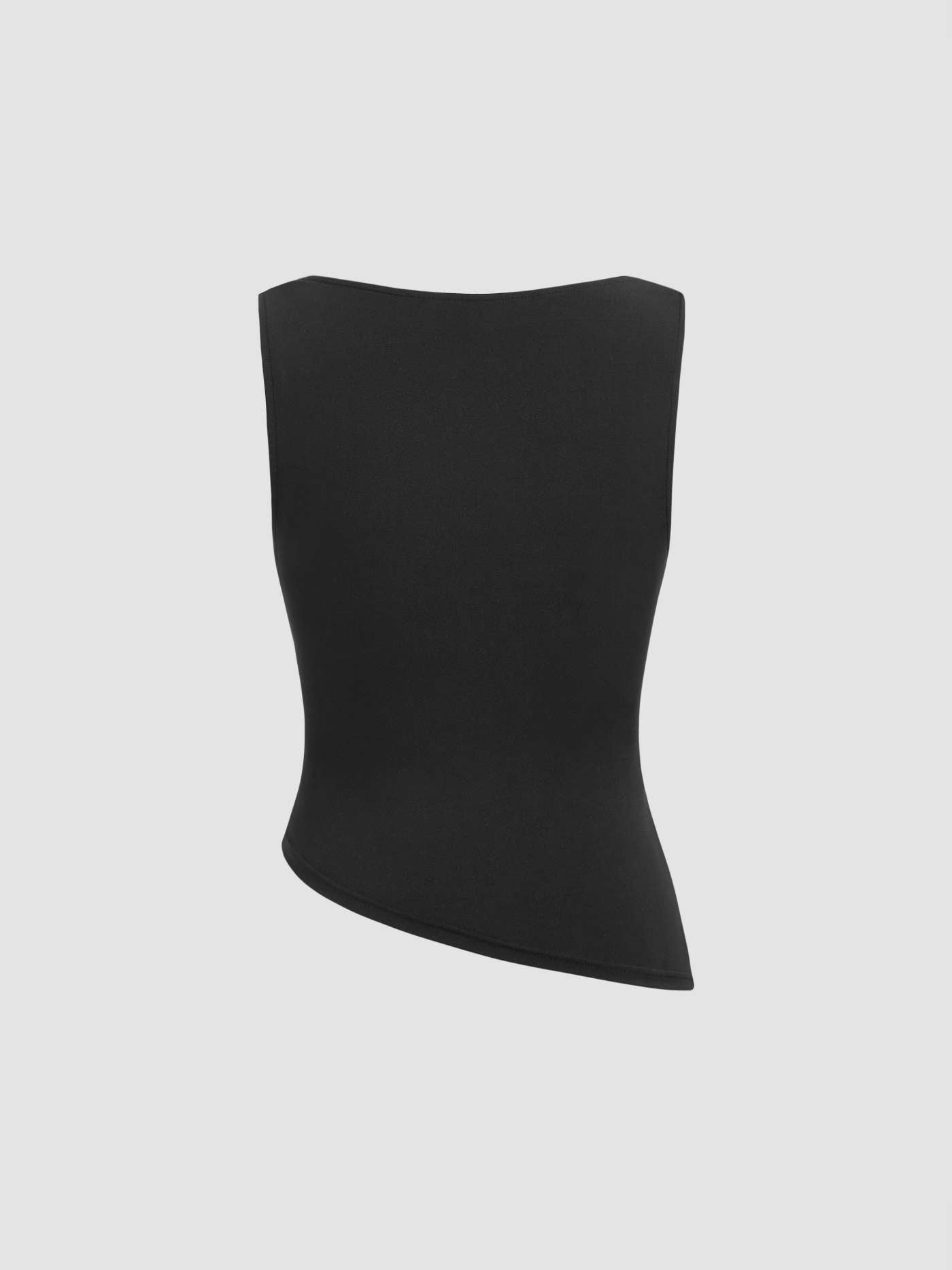 Top Senza Maniche Collo a Cowl | Maglia Leggera