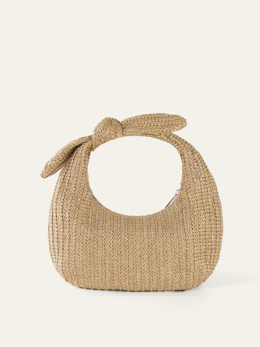 Borsa Altrove in Paglia Intrecciata | Silhouette a Mezza Luna