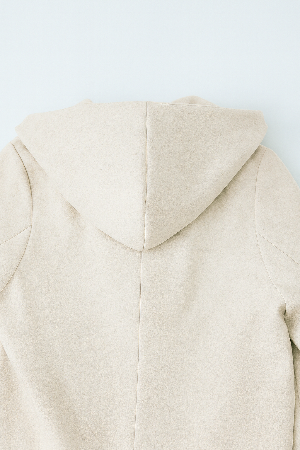 Cappotto Lungo con Cappuccio | Doppio Petto, Vita Con Cintura, Lungo