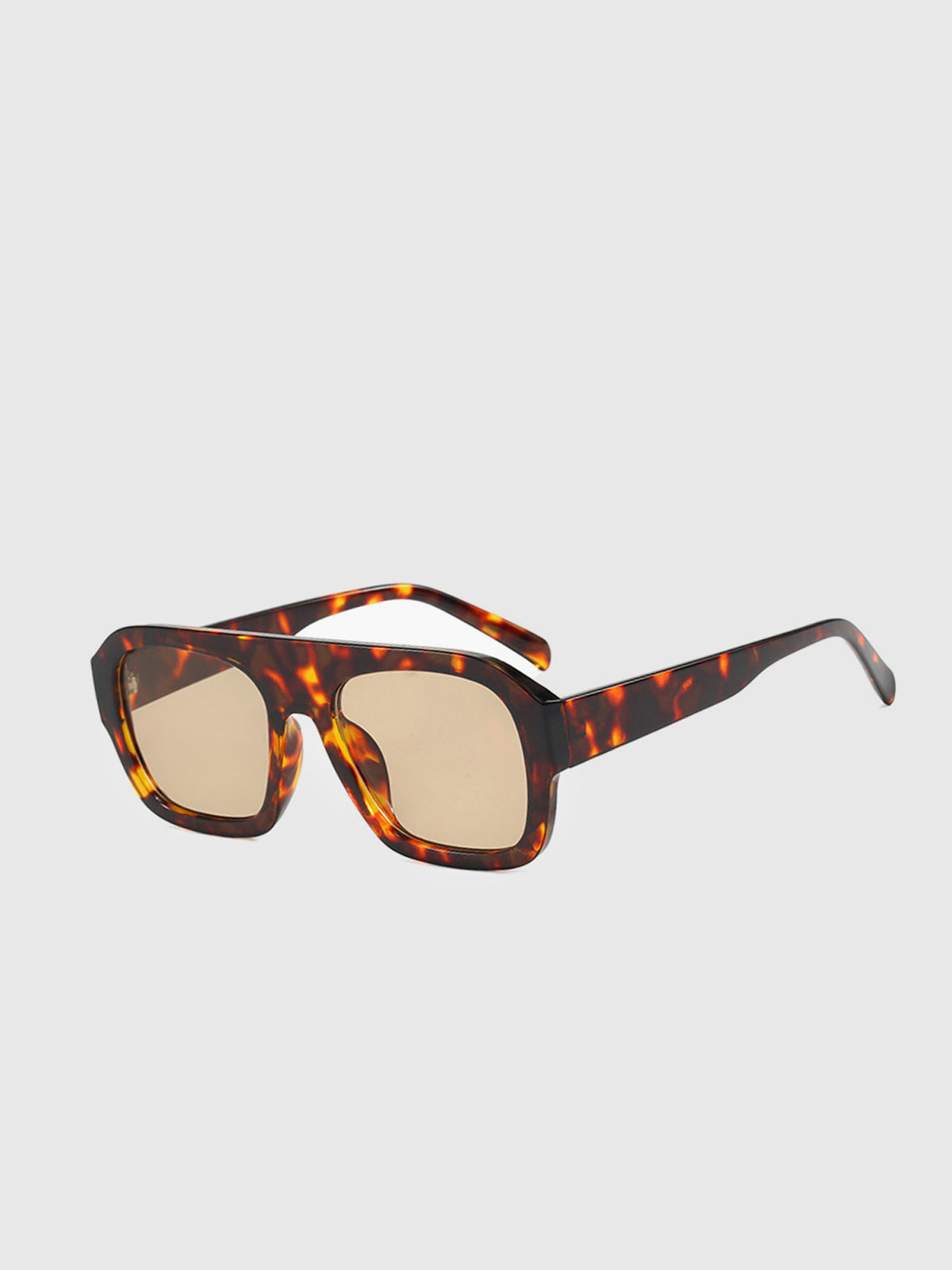 Occhiali Squadrati | Montatura Tartarugata Leopardo | Protezione UV400
