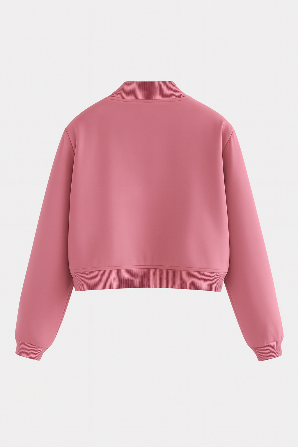 Giacca Bomber Con Tasche Frontali | Silhouette Cropped