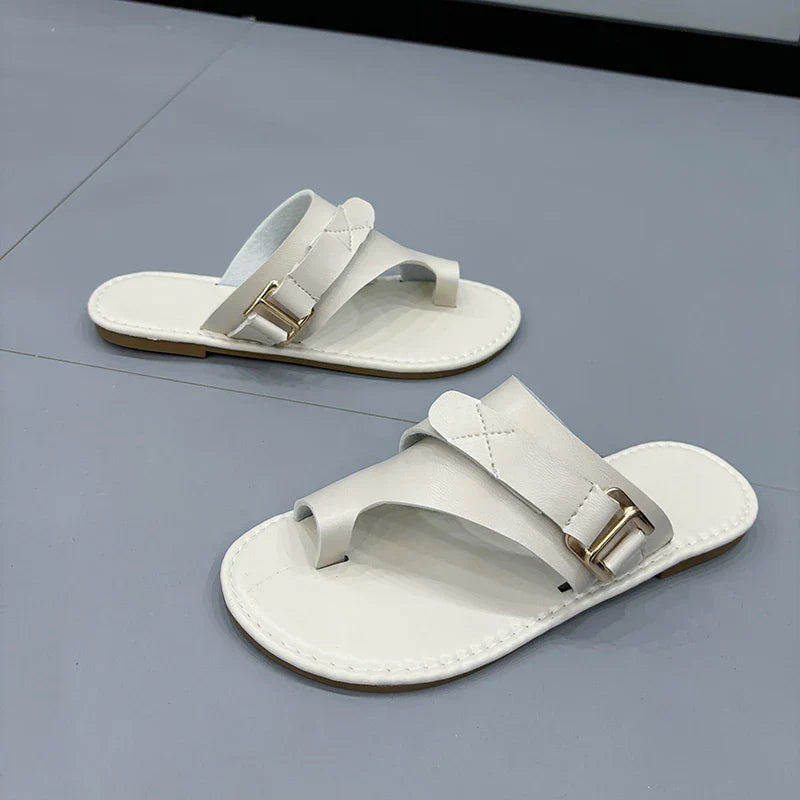 Sandali in Pelle | Loop | Dettaglio Fibbia