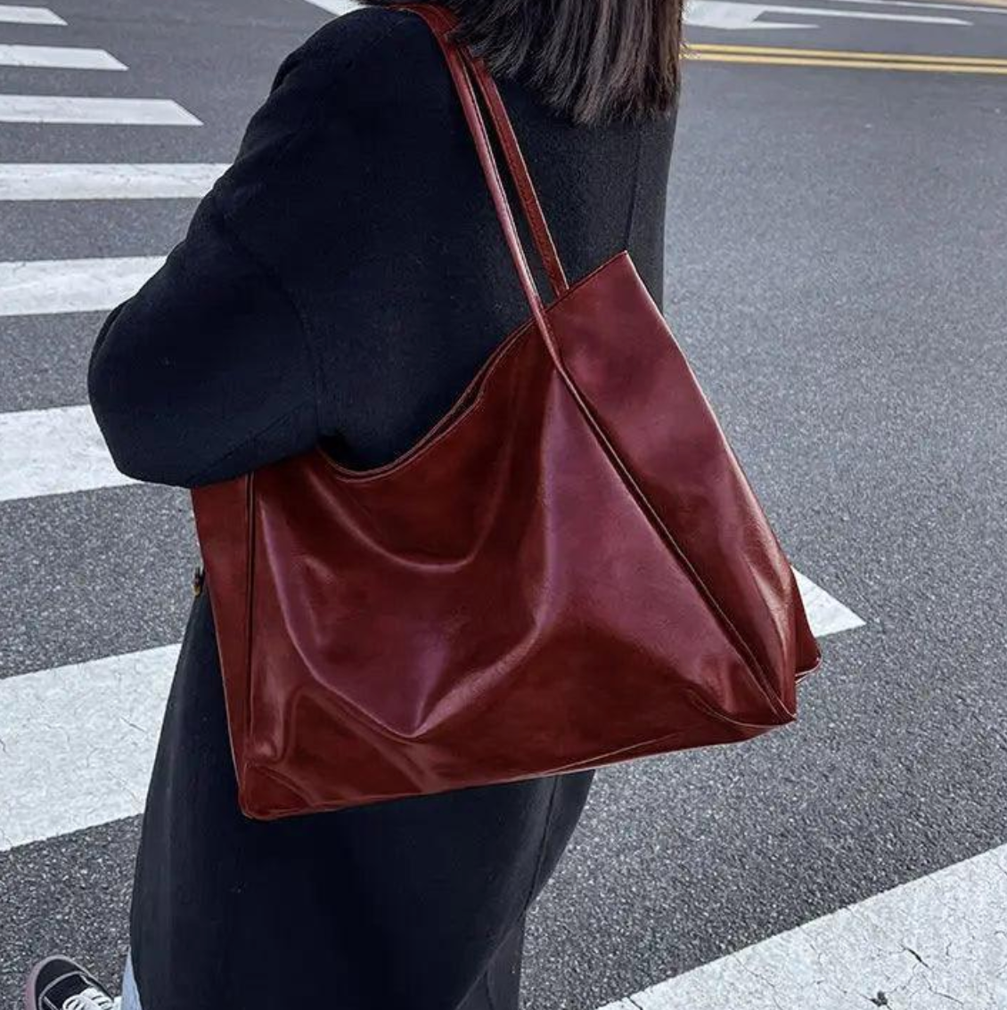 Borsa Tote Ampia Altrove | Pelle PU Morbida