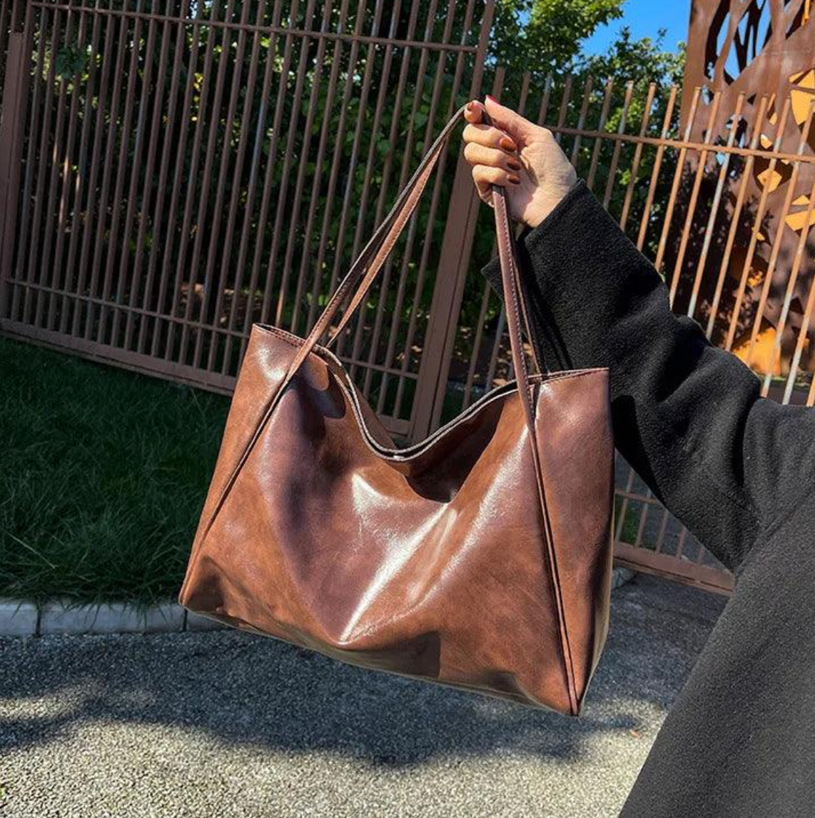Borsa Tote Ampia Altrove | Pelle PU Morbida