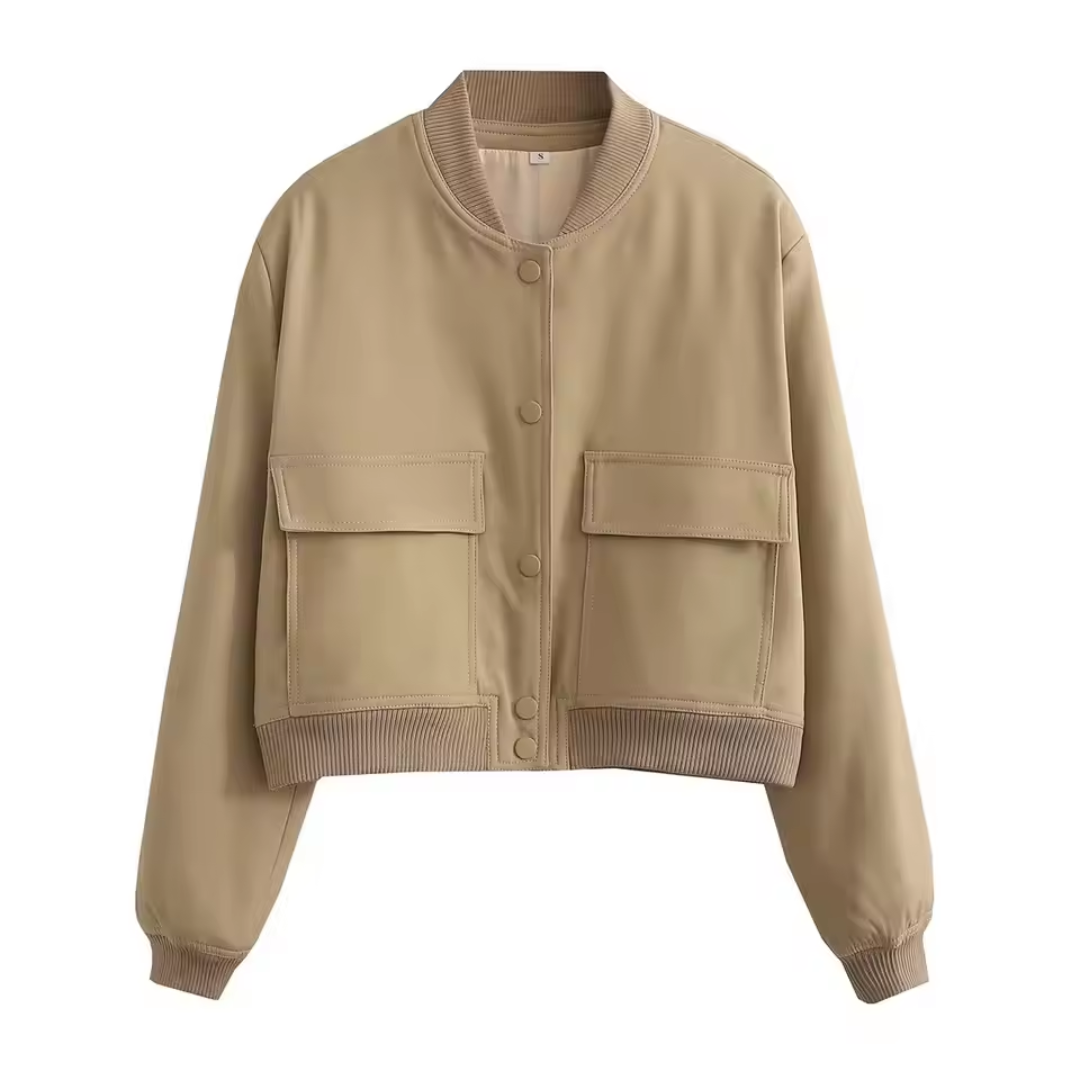 Giacca Bomber | Cropped Fit | Collezione Essenza