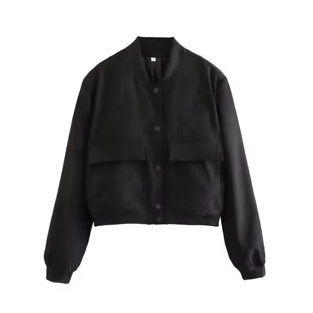 Giacca Bomber | Cropped Fit | Collezione Essenza