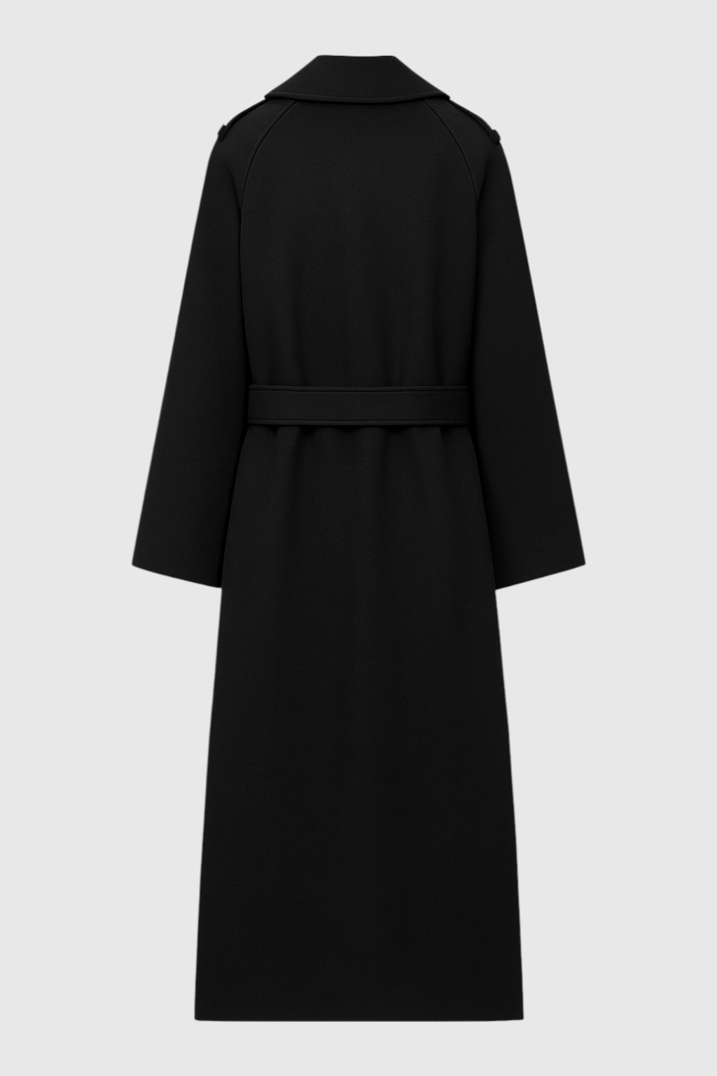 Trench Coat Lungo Essenza | Doppiopetto, Vestibilità A-Line