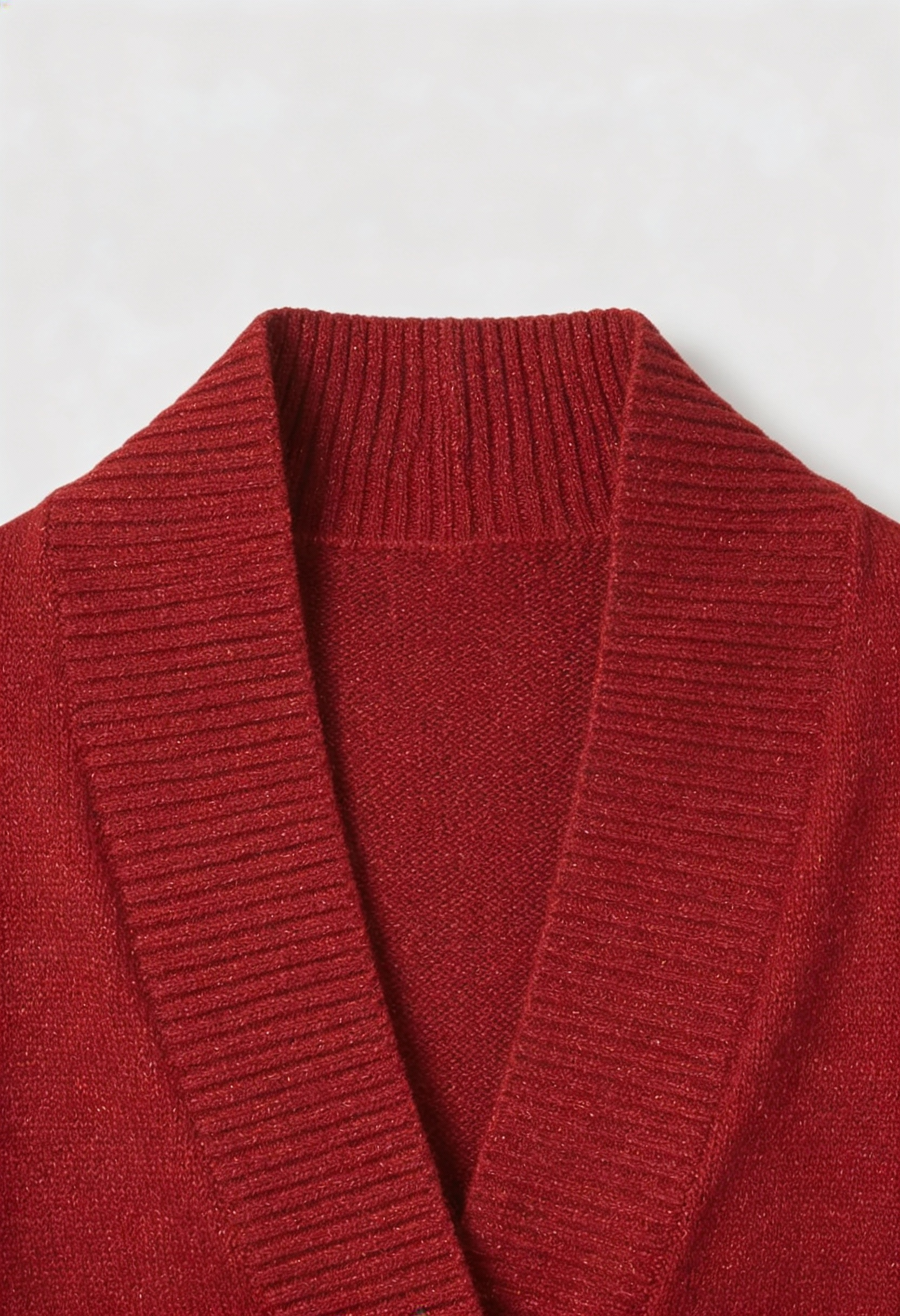 Cardigan Leggero Collo Sciolto | Peplum | Regular Fit