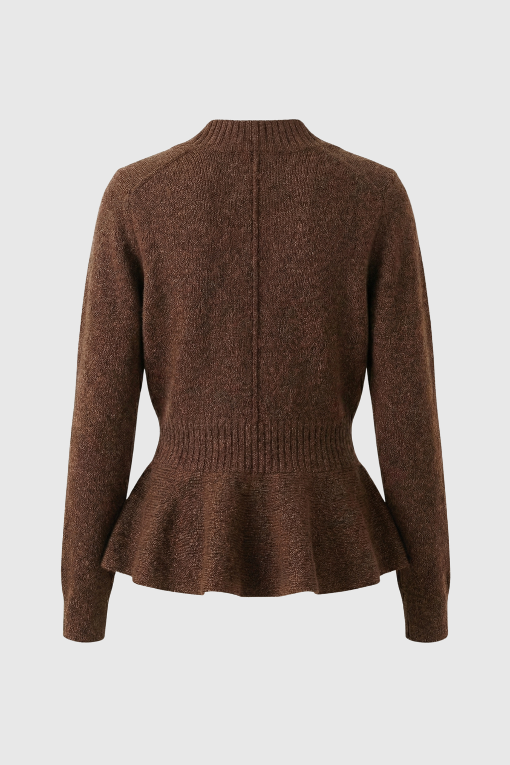Cardigan Collo Sciarpa | Peplum | Vestibilità Regolare