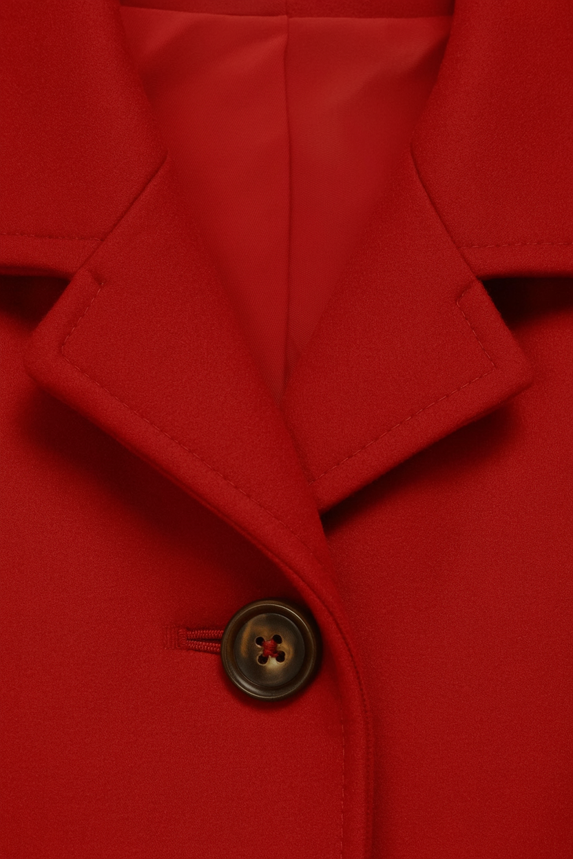 Cappotto Medi Lunghezza | Vita Definita | Dettaglio Bottoni