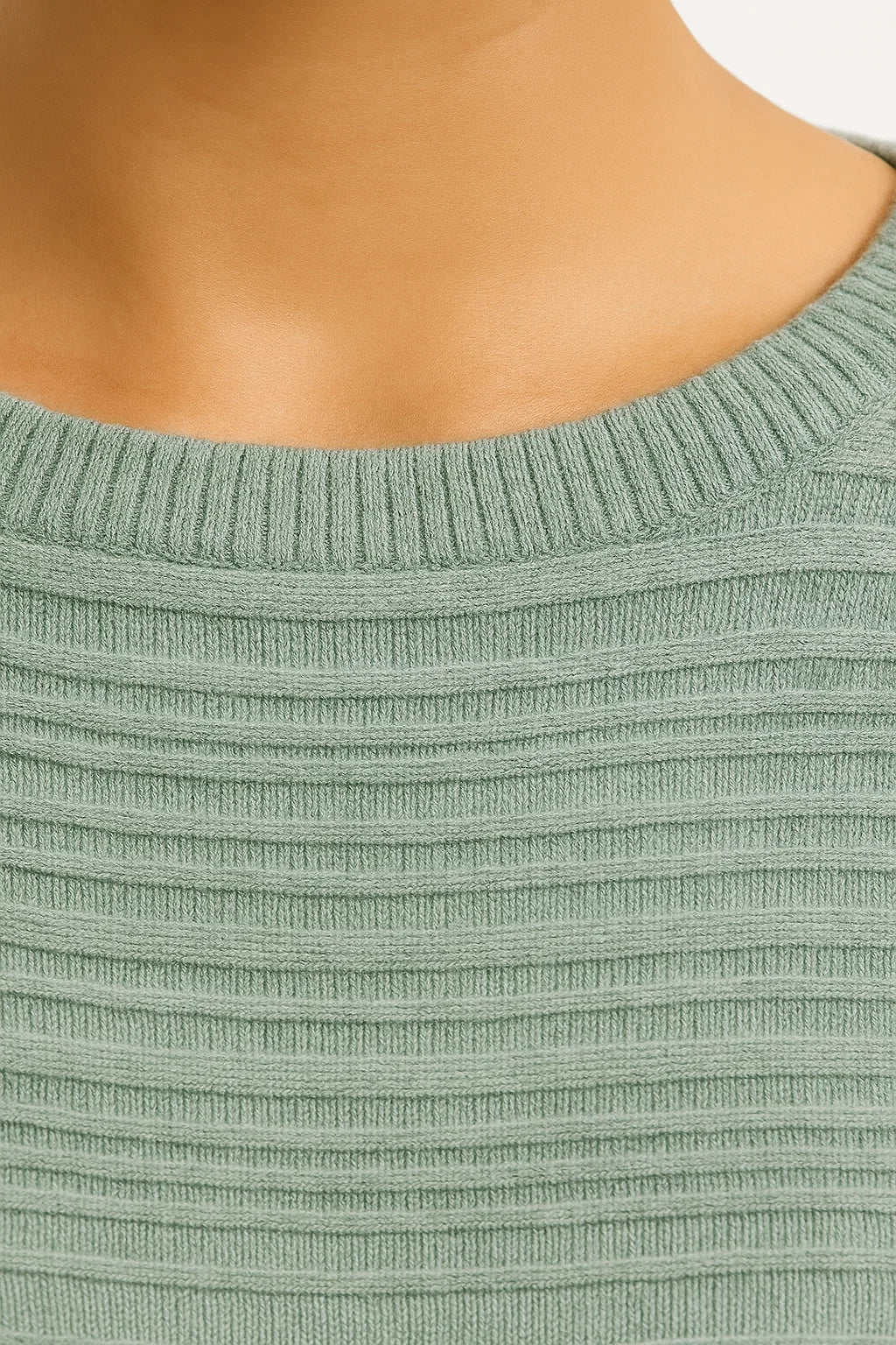 Maglione Donna in Maglia Testurizzata | Fit Ampio | Misto Cotone