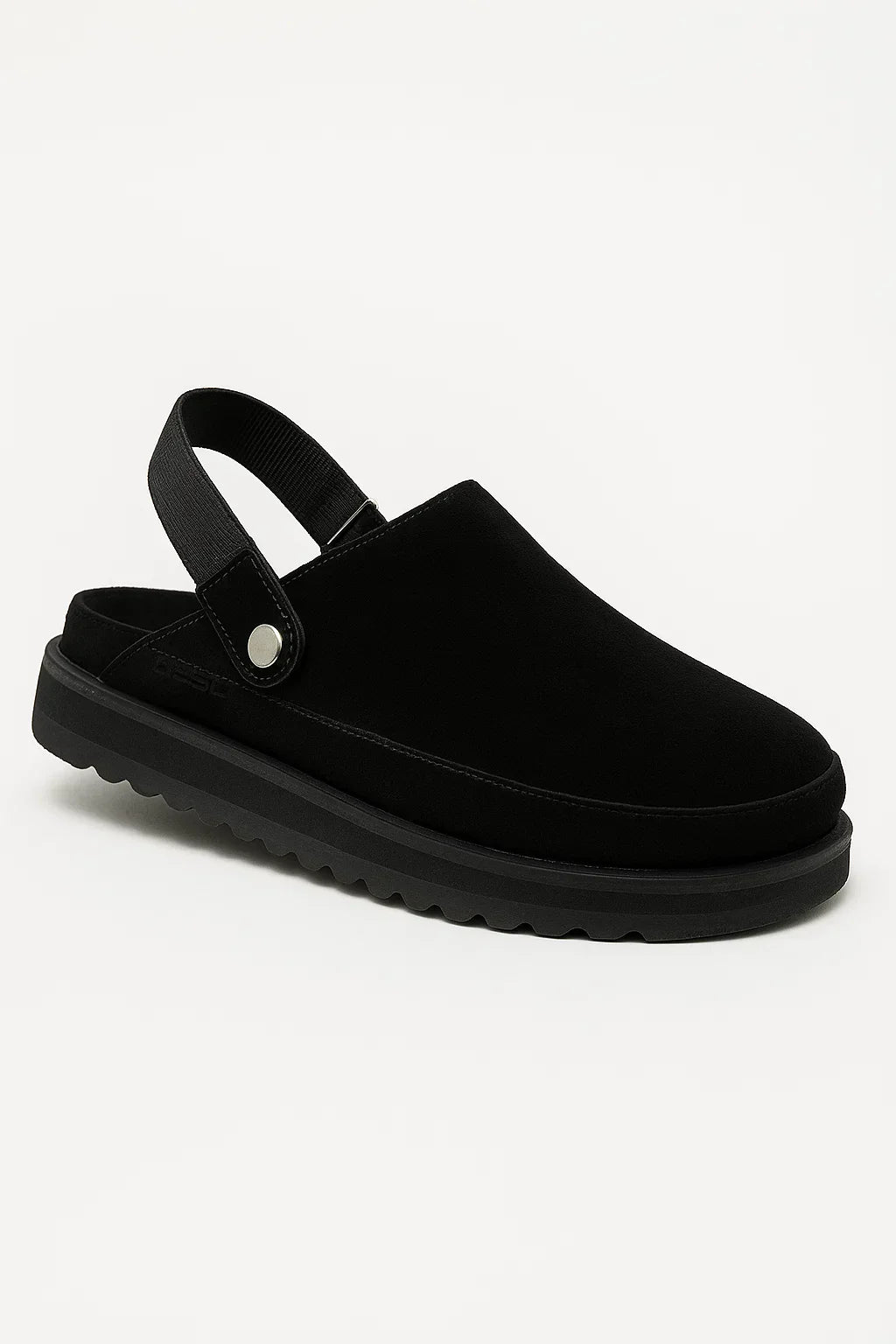 Mule Slippers Foderati in Peluch | Pelle PU | Suola Spessa